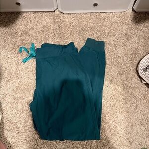 Caribbean blue figs joggers